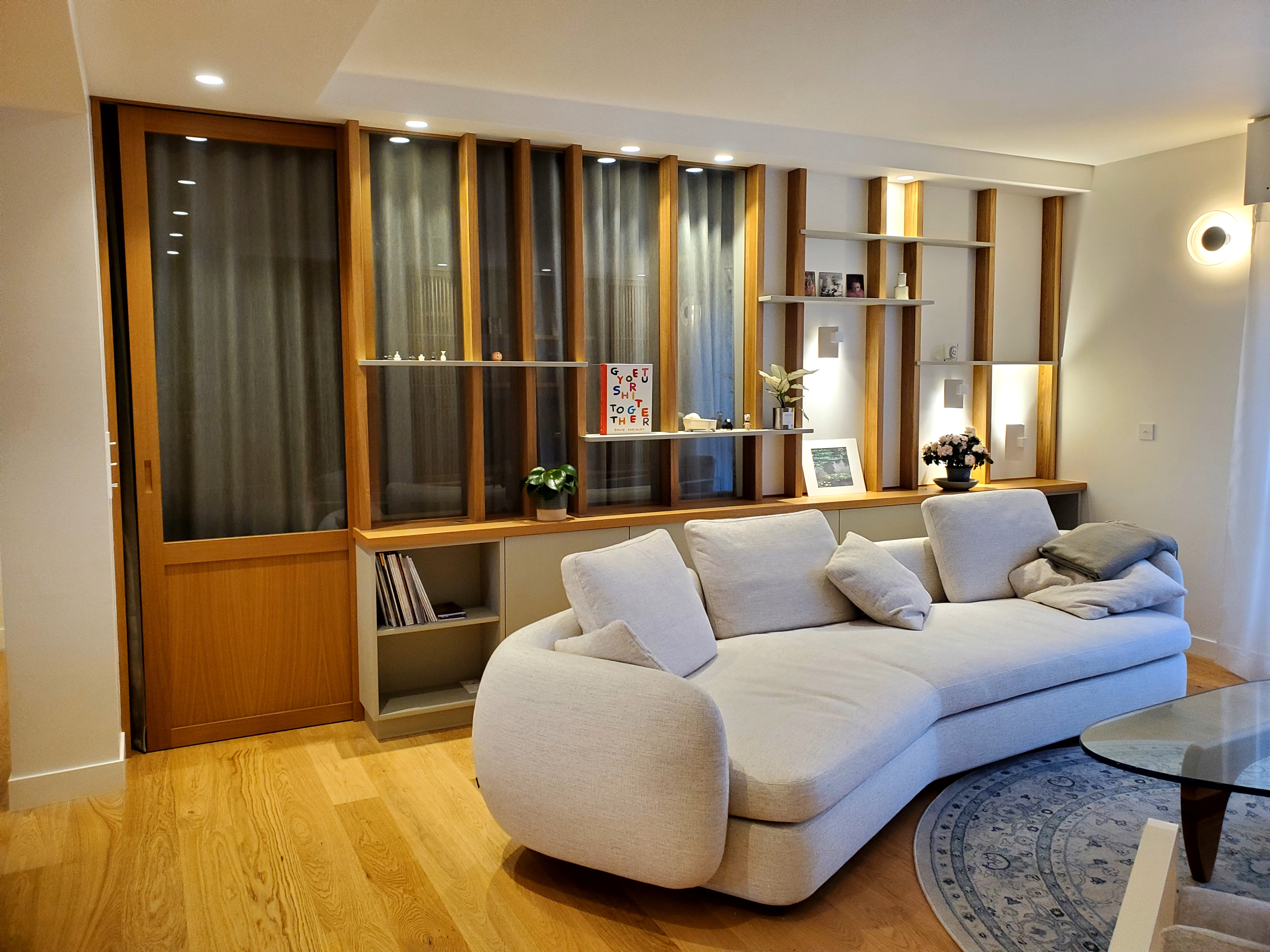 Agencement sur mesure - cuisine contemporaine